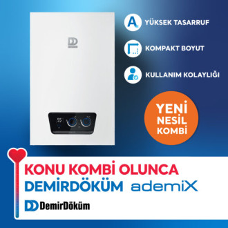 Demirdöküm Ademix 24-28 kw Tam yoğuşmalı kombi